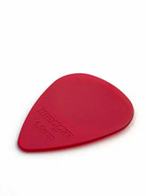 Load image into Gallery viewer, Clear XL Guitar Picks 1.0mm Red, 12 Pack
