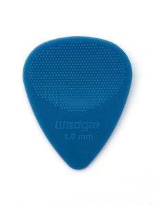 Delrin XT Guitar Picks 1.0mm Blue, Textured, 12 Pack