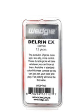 Load image into Gallery viewer, Delrin EX Guitar Picks .60mm Orange, 12 Pack
