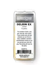 Load image into Gallery viewer, Delrin EX Guitar Picks .73mm Yellow, 12 Pack
