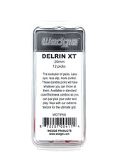Load image into Gallery viewer, Delrin XT Guitar Picks .50mm Red, Textured, 12 Pack
