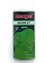 Load image into Gallery viewer, Delrin XT Guitar Picks .88mm Green, Textured, 12 Pack
