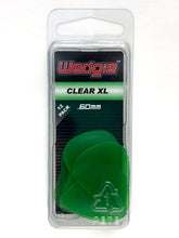 Load image into Gallery viewer, Clear XL Guitar Picks .60mm Green, 12 Pack
