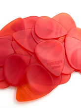Load image into Gallery viewer, Clear XL Guitar Picks .88mm Orange, 12 Pack
