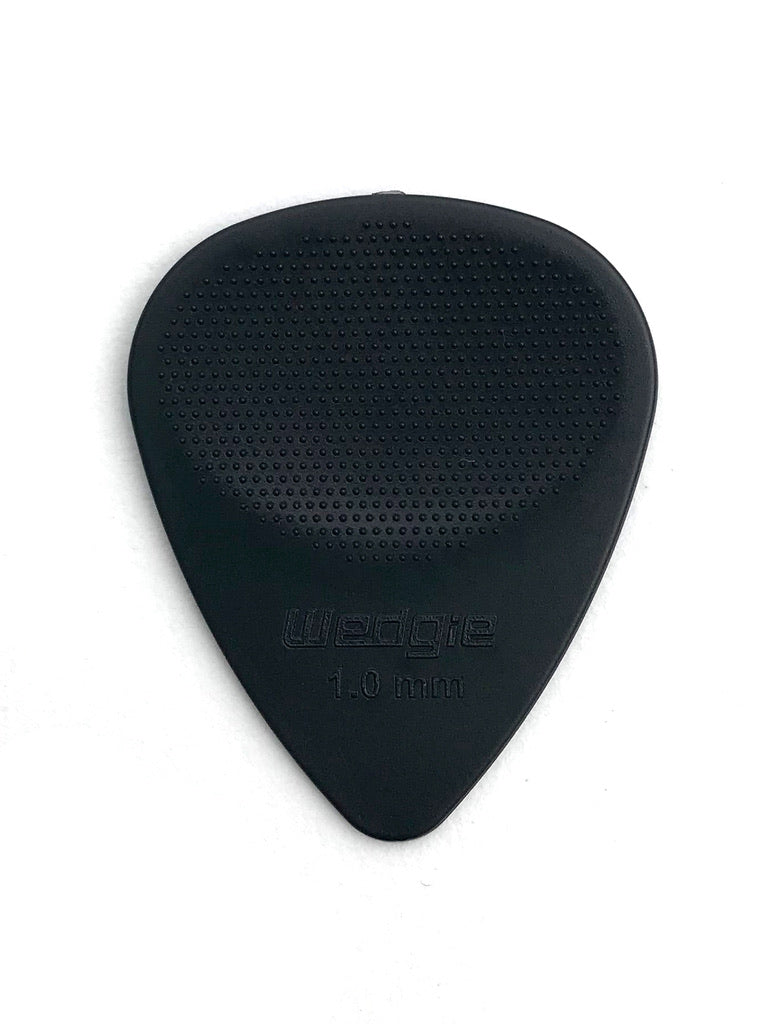 Nylon XT Guitar Picks 1.0mm Black Textured 12 Pack