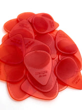 Load image into Gallery viewer, Clear XT .88mm Orange Guitar Picks, Textured, 12 Pack

