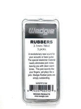 Load image into Gallery viewer, Rubber Guitar Picks 3.1mm Medium, 3 Pack
