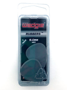 Rubber Guitar Picks 5.0mm Medium, 3 Pack