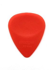 Delrin XT Guitar Picks .60mm Orange, Textured, 12 Pack