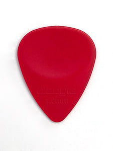 Clear XL Guitar Picks 1.0mm Red, 12 Pack